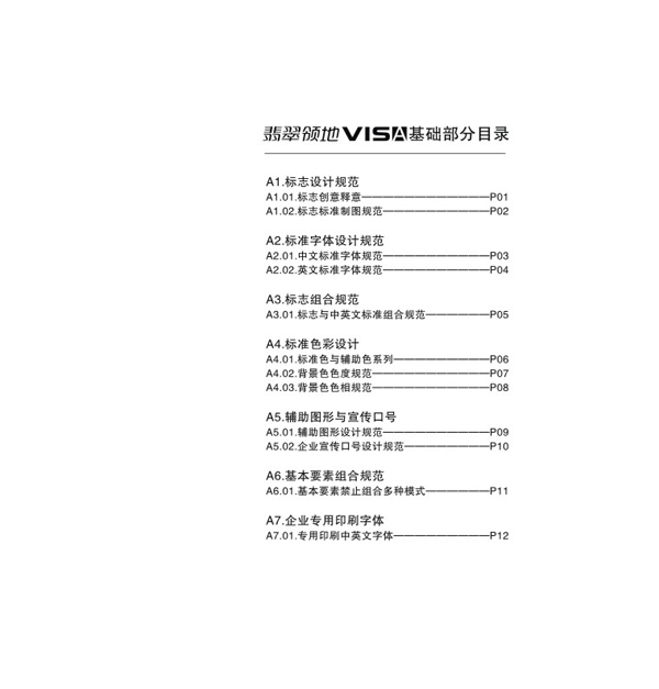 翡翠領地品牌 VIS設計